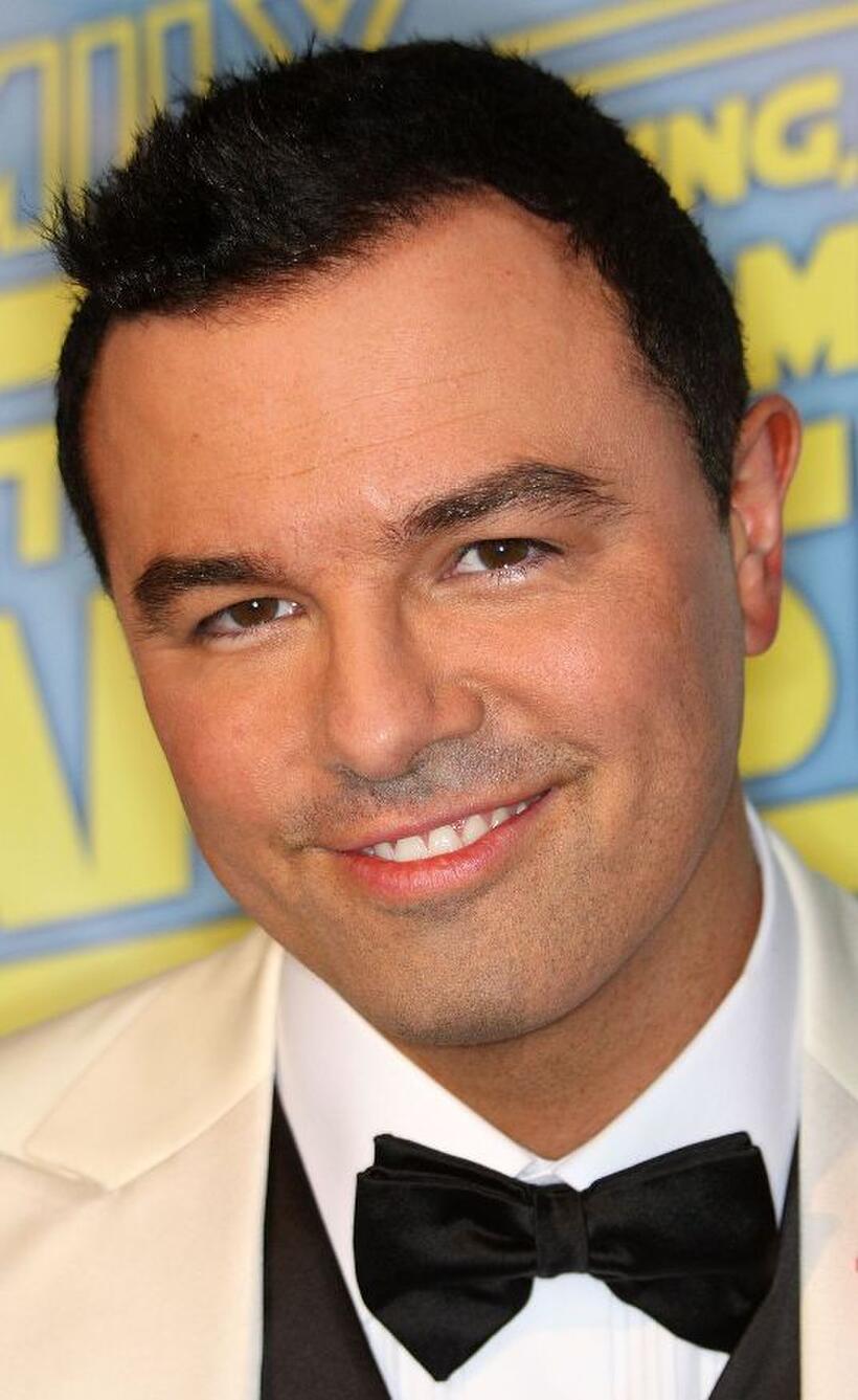 Seth MacFarlane at the Family Guy's "Something, Something, Something, Dark-Side" DVD release party.