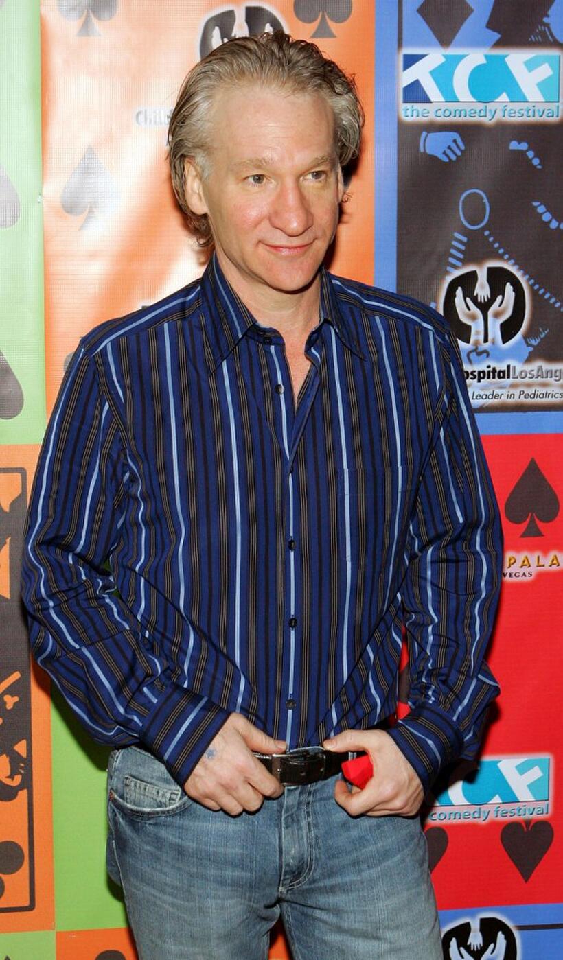 Bill Maher at the Comedy Festival's Comedy Cares first Annual Celebrity Poker Tournament.