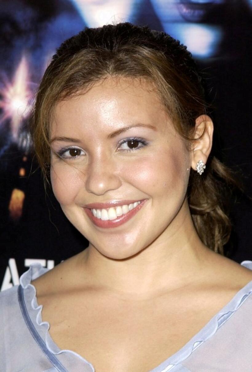 Justina Machado at the world premiere of "Final Destination 2."