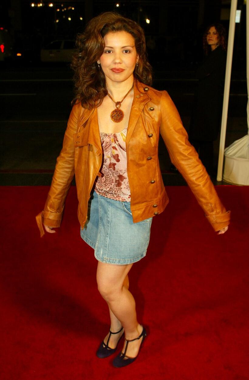 Justina Machado at the premiere of "Six Feet Under."