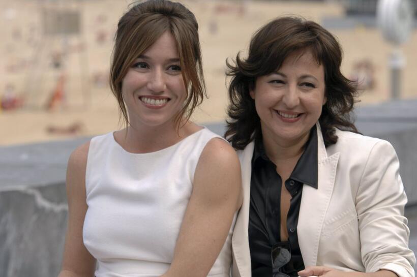 Lola Duenasatt and Carmen Machi at the photocall of "Ce Que Je Sais De Lola" during the 54th San Sebastian Film Festival.