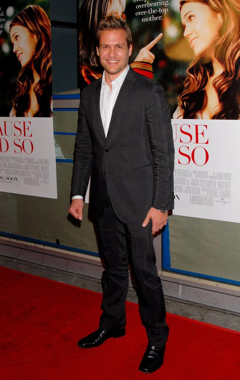Gabriel Macht at the world premiere of "Because I Said So."