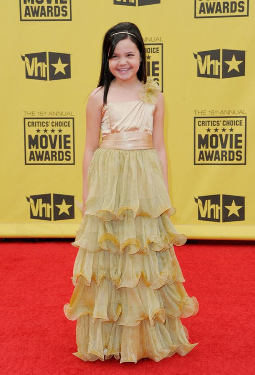 Bailee Madison at the 15th Annual Critics Choice Movie Awards.
