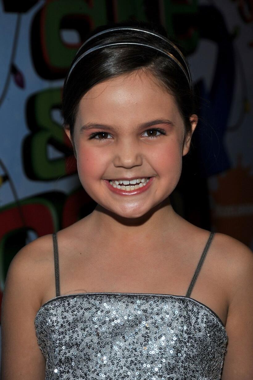 Bailee Madison at the premiere of "Merry Christmas, Drake & Josh."