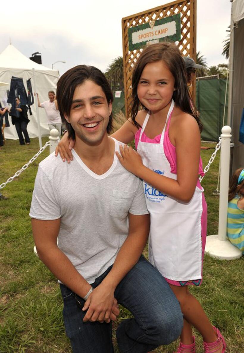 Josh Peck and Bailee Madison at the 21st A Time For Heroes Celebrity Picnic sponsored by Disney.