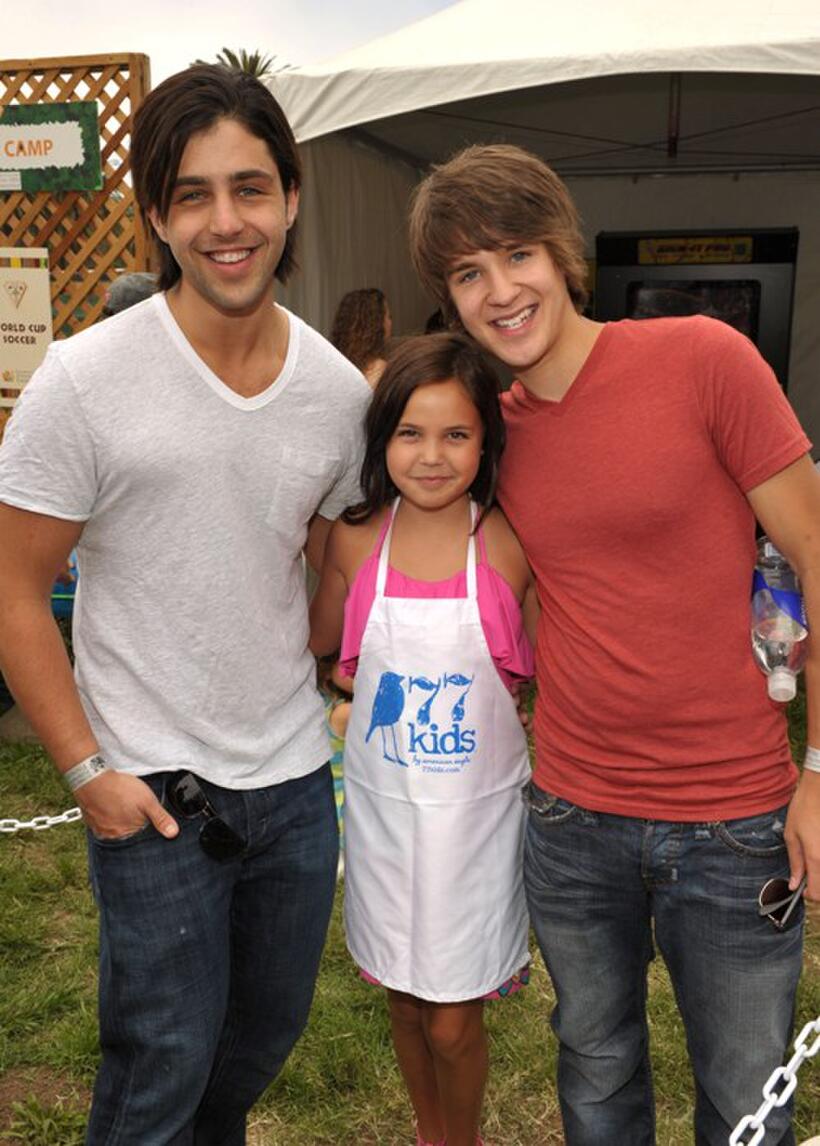 Josh Peck, Bailee Madison and Devon Werkheiser at the 21st A Time For Heroes Celebrity Picnic sponsored by Disney.