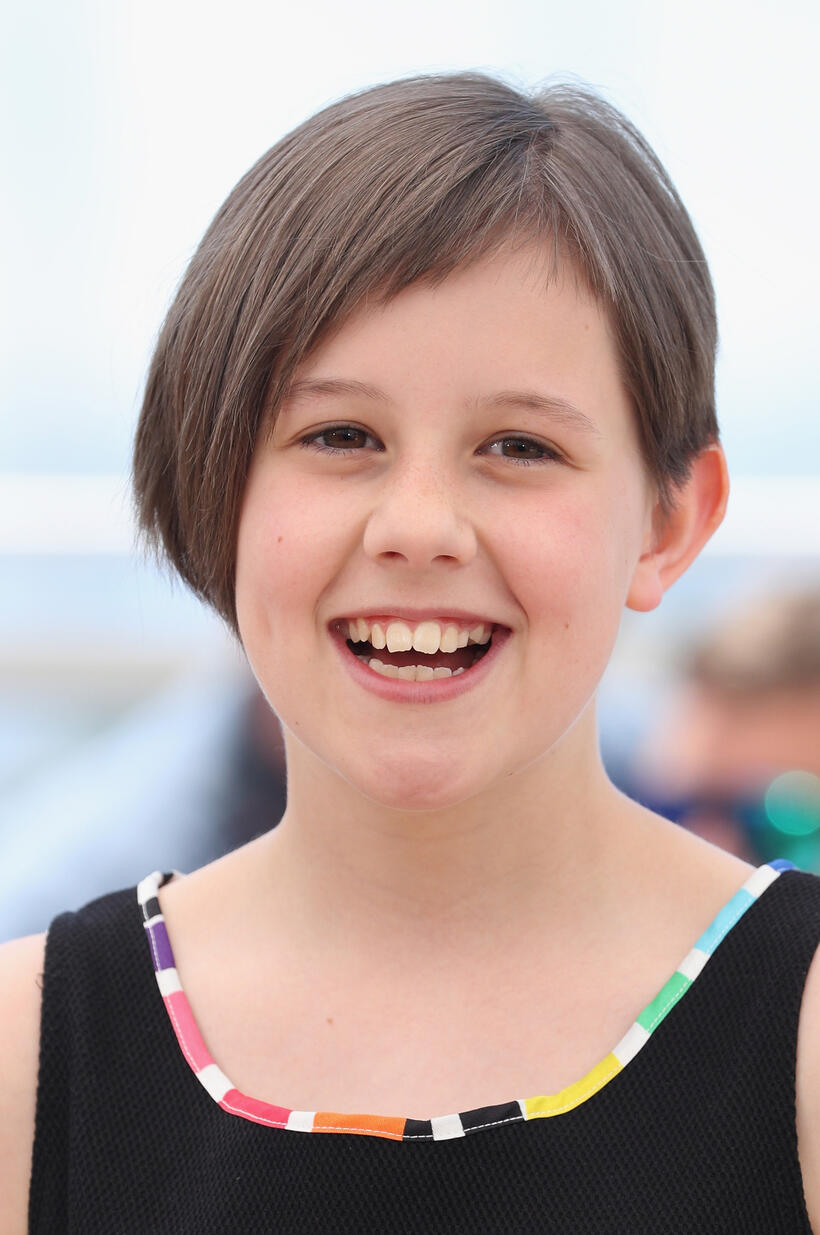 Ruby Barnhill at  'The BFG (Le Bon Gros Geant - Le BGG)' photocall during the 69th annual Cannes Film Festival.