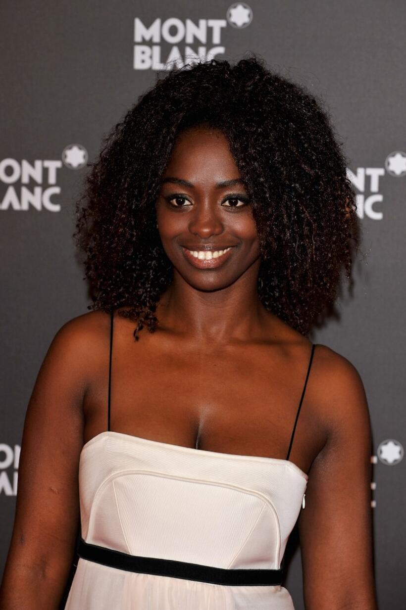 Aissa Maiga at the "Writing Time", Robert Wilson's watch launch gala.
