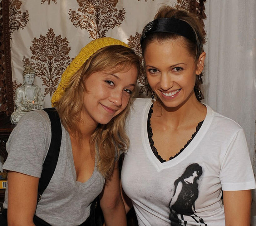 Stella Maeve and Marnette Patterson at the DPA pre-Emmy Gift Lounge in California.