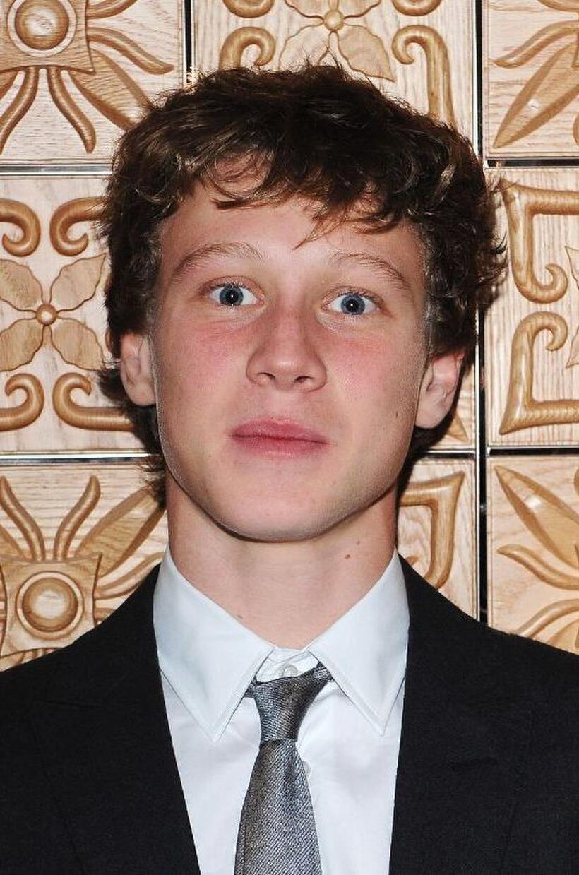 George MacKay at the after party of "The Boys Are Back" during the Times BFI 53rd London Film Festival.