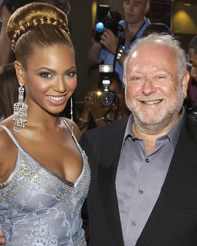 Beyonce and Jonathan Lynn at the California premiere of "The Fighting Temptations."