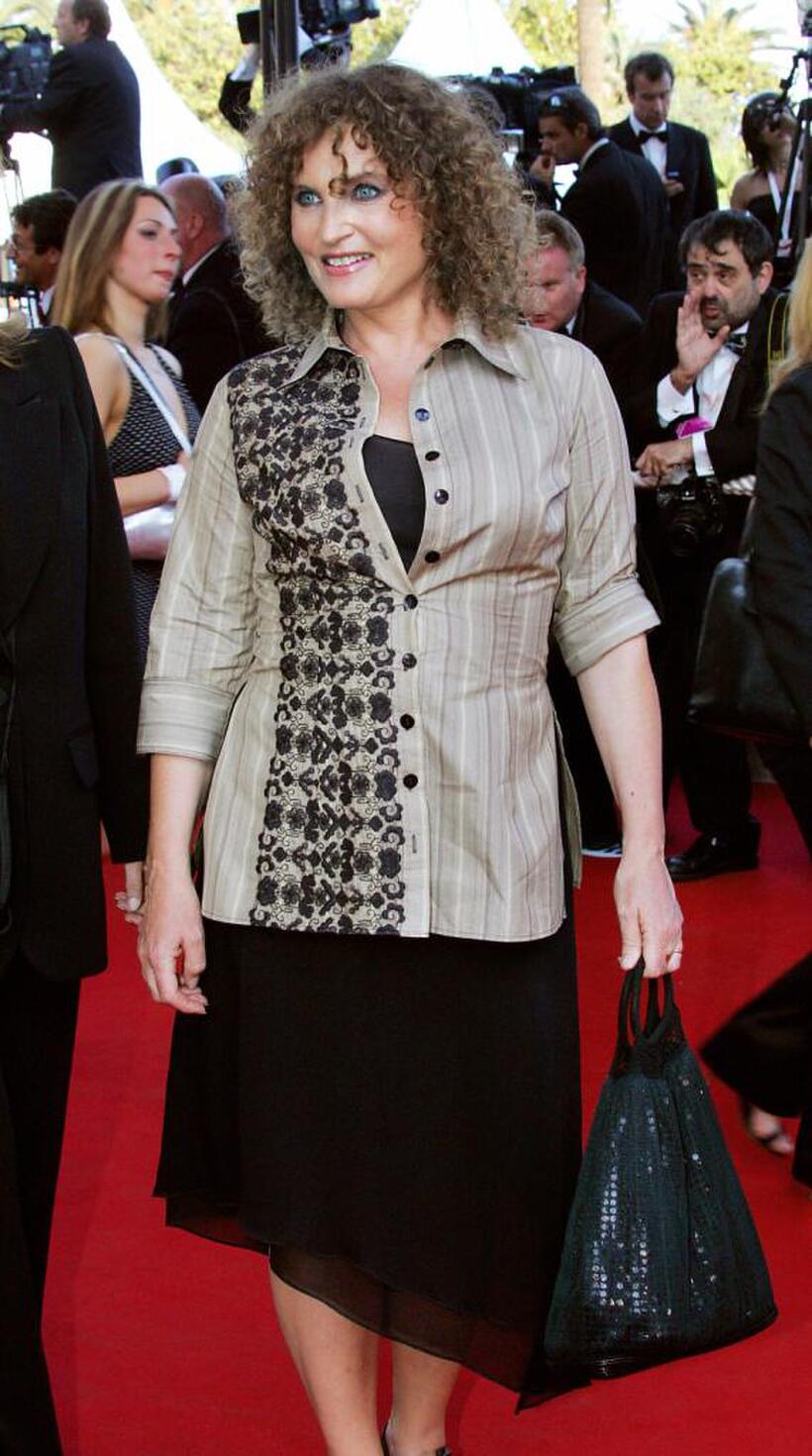 Valerie Mairesse at the screening of "The Motorcycle Diaries" during the Cannes Film Festival.