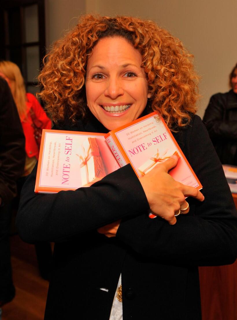 Meredith Scott Lynn at the book launch of "NOTE to SELF."