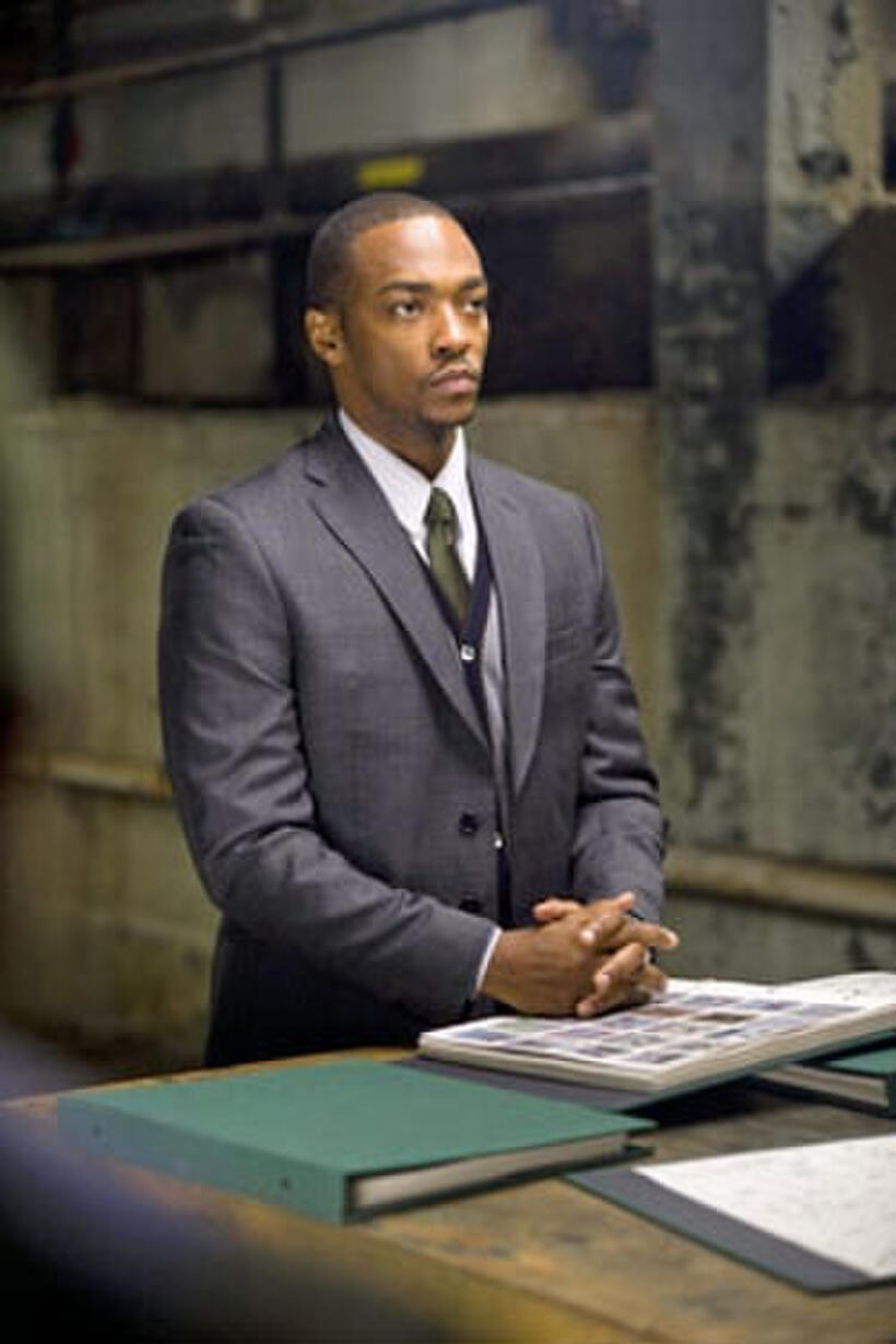 Anthony Mackie in "The Adjustment Bureau."