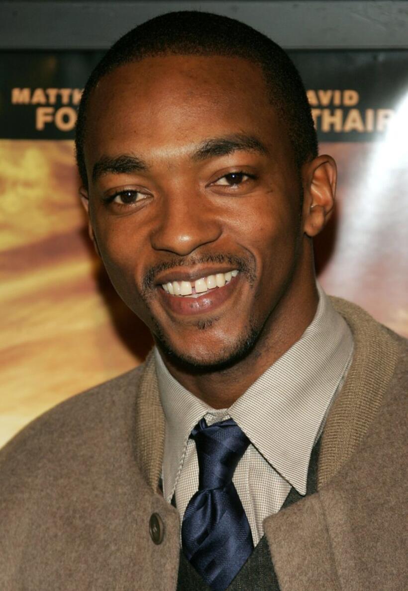 Anthony Mackie at the premiere of "We Are Marshall".