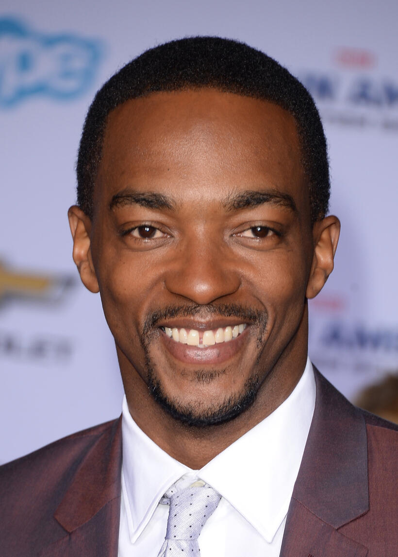 Anthony Mackie at the California premiere of "Captain America: The Winter Soldier."