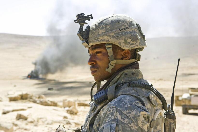 Anthony Mackie in "The Hurt Locker."