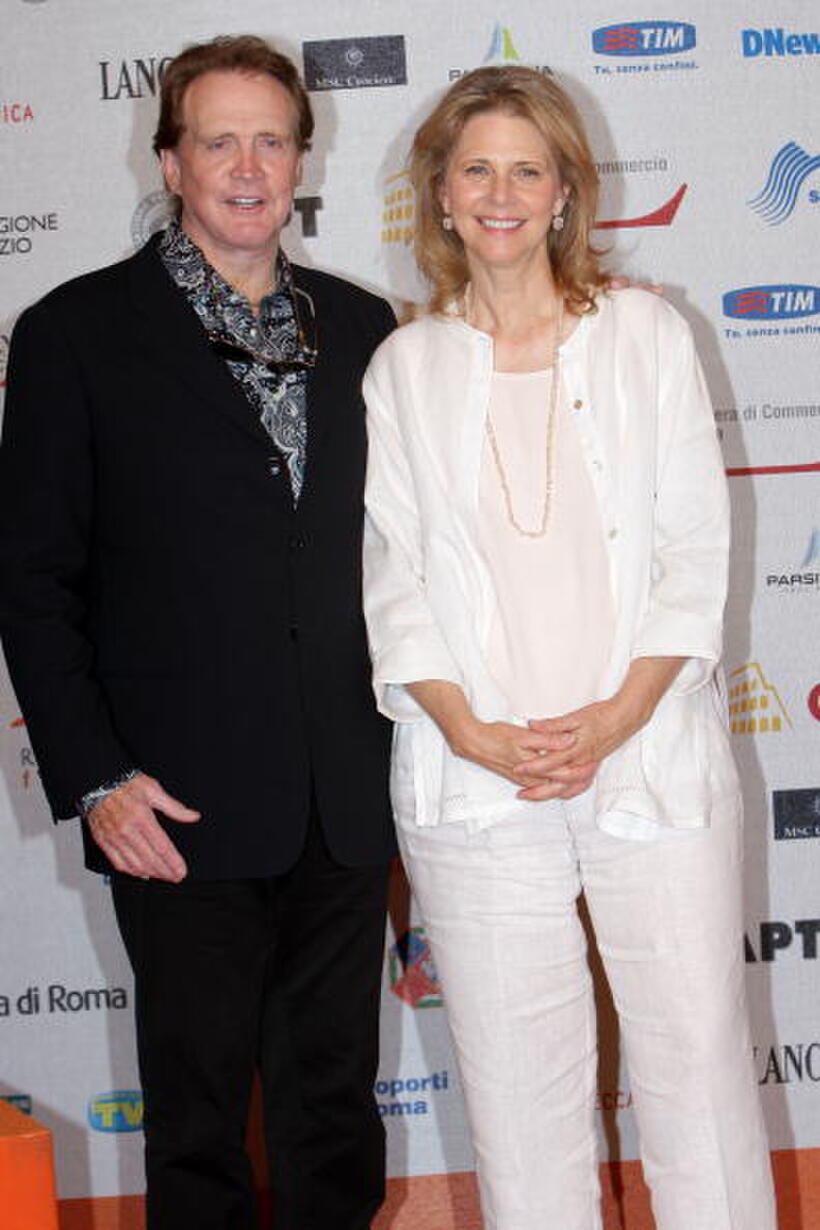 Lee Majors and Lindsay Wagner at the Roma Fiction Fest 2008.