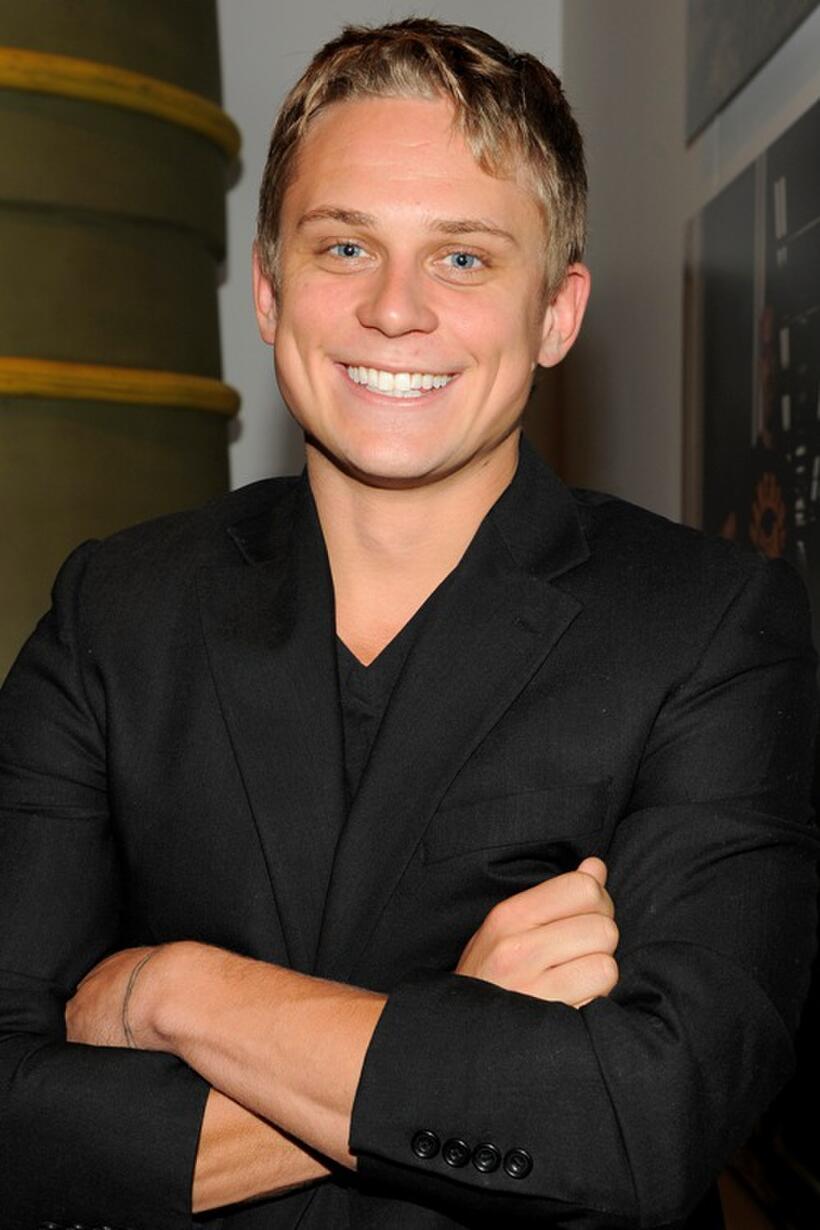 Billy Magnussen at the opening the Vilcek Foundation's exhibition of LOST: A Showcase of the International Artists and Filmmakers.