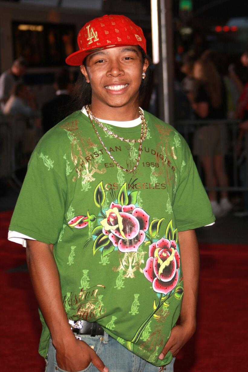 Allen Maldonado at the premiere of "Live Free Or Die Hard."