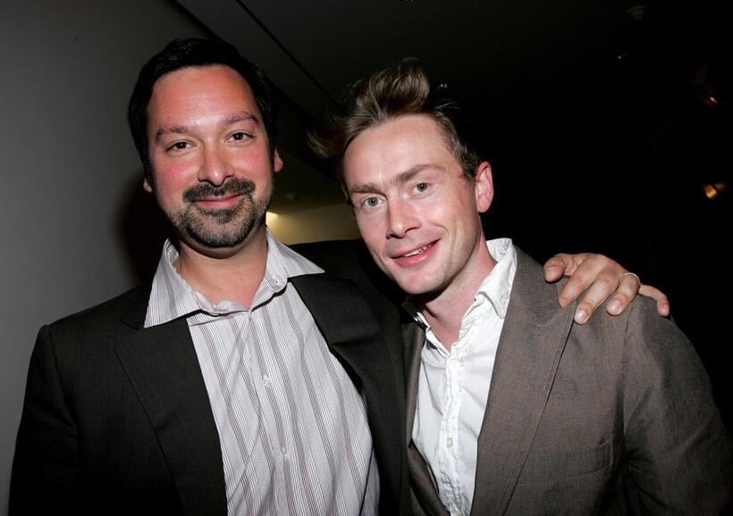 James Mangold and Musician Royston Langdon at the after party for "A Work In Progress: An Evening With James Mangold."