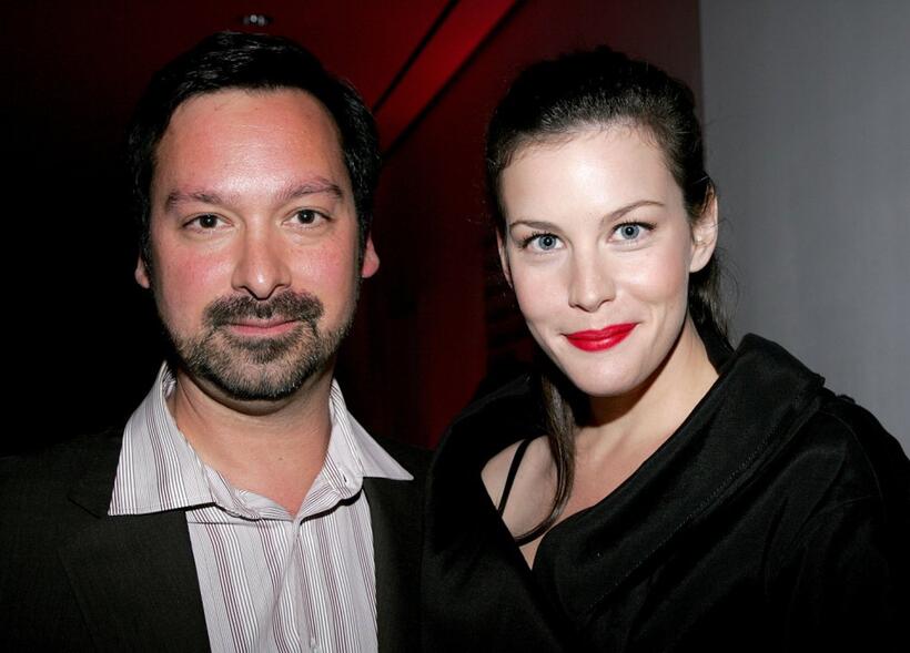 James Mangold and Liv Tyler at the after party for "A Work In Progress: An Evening With James Mangold."