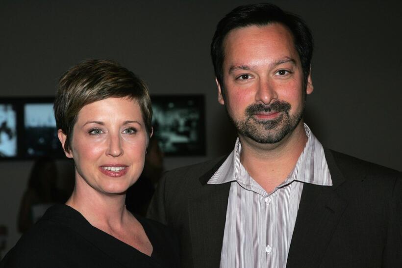 James Mangold and Cathy Konrad at the "A Work In Progress: An Evening With James Mangold."