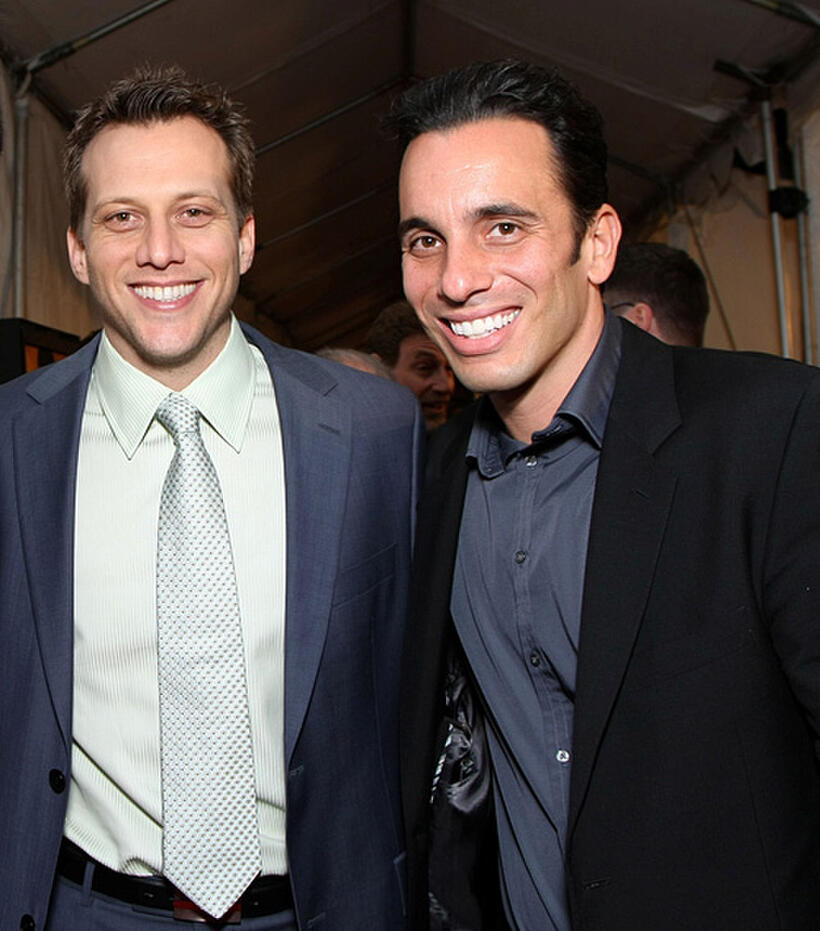 Director Ari Sandel and Sebastian Maniscalco at the California premiere of "Vince Vaughn's Wild West Comedy Show."