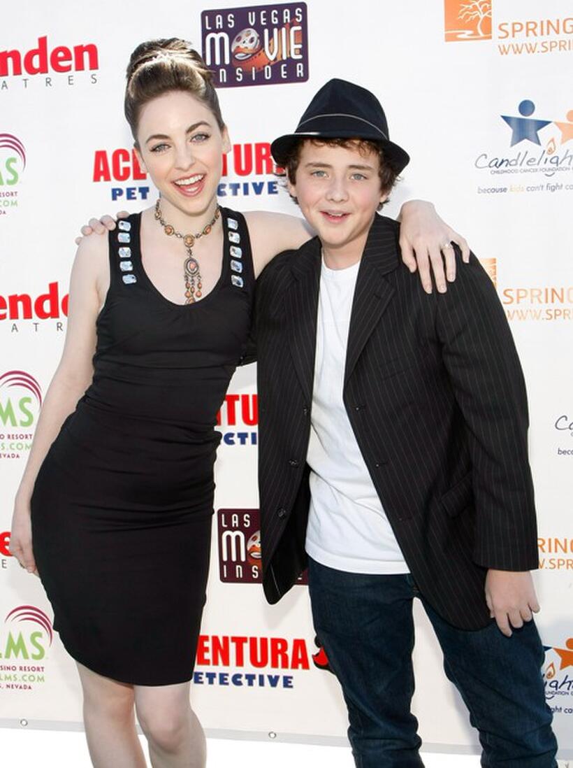 Brittany Curran and Ryan Malgarini at the premiere of "Ace Ventura Jr: Pet Detective."