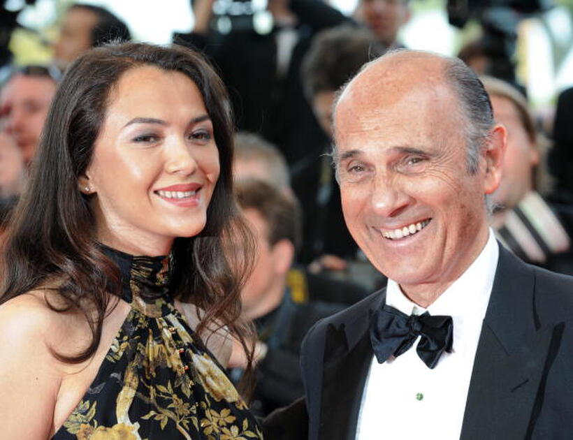 Guy Marchand and Guest at the 61st edition of the Cannes Film Festival.