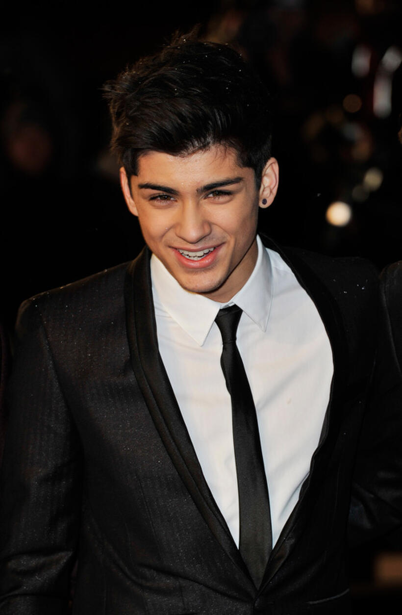 Zayn Malik at the world premiere of "The Chronicles Of Narnia: The Voyage Of The Dawn Treader" in London.