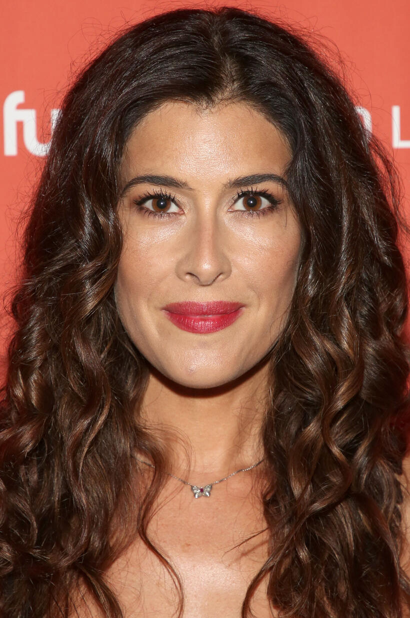 Krizia Bajos at the premiere of "Collisions" in Beverly Hills, California.
