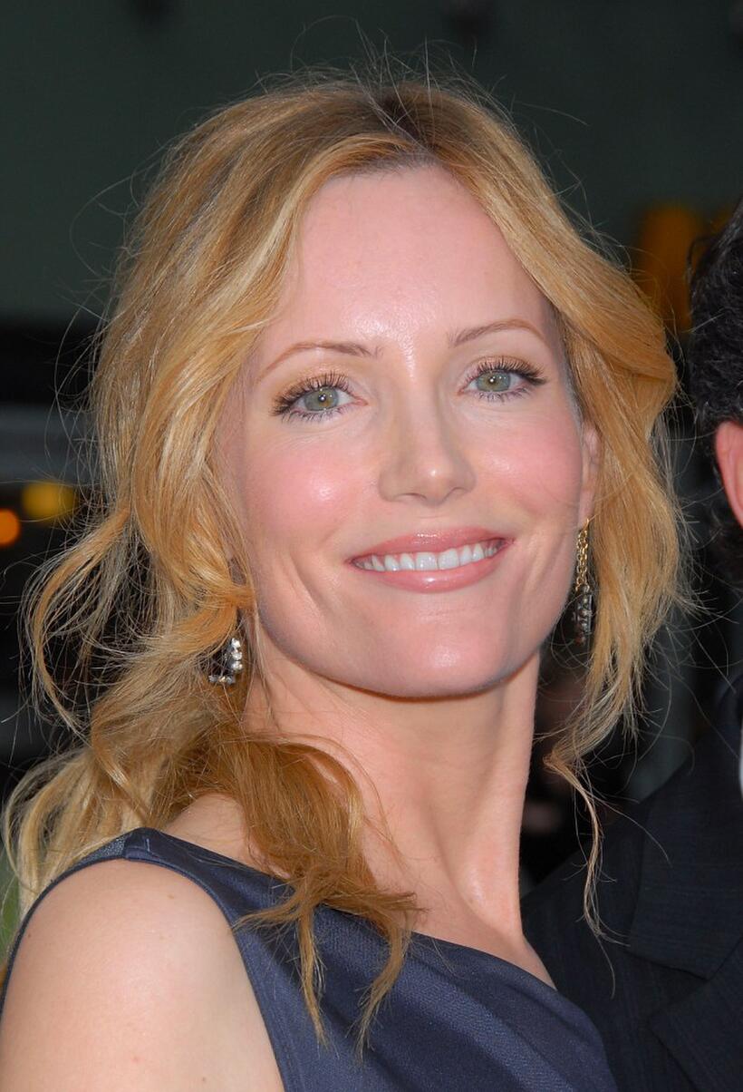 Leslie Mann at the Los Angeles premiere of "Knocked Up."