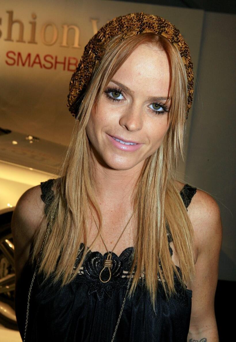 Taryn Manning at the Mercedes Benz Fashion Week.