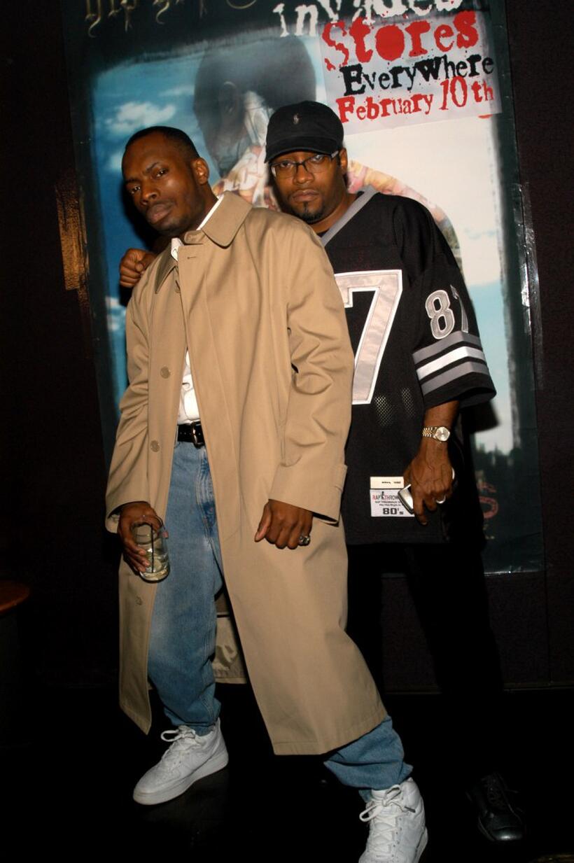 Bonz Malone and Daddy O at the premiere of "Hip Hop Immortals: We Got Your Kids."