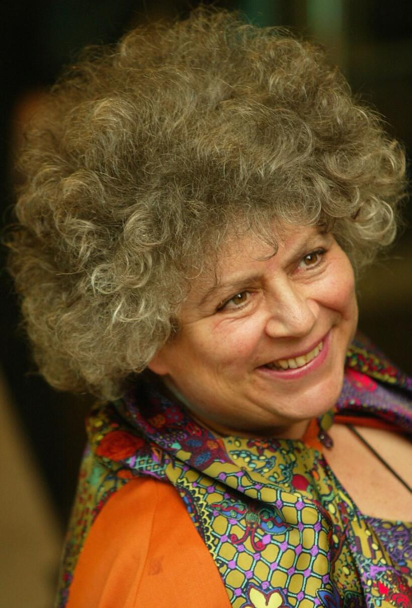 Miriam Margolyes at the "Harry Potter and the Chamber of Secrets" world premiere.