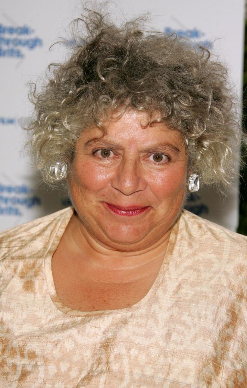Miriam Margolyes at the UK Film Council's Inaugural "Breakthrough Brits" luncheon at the Four Seasons Hotel.