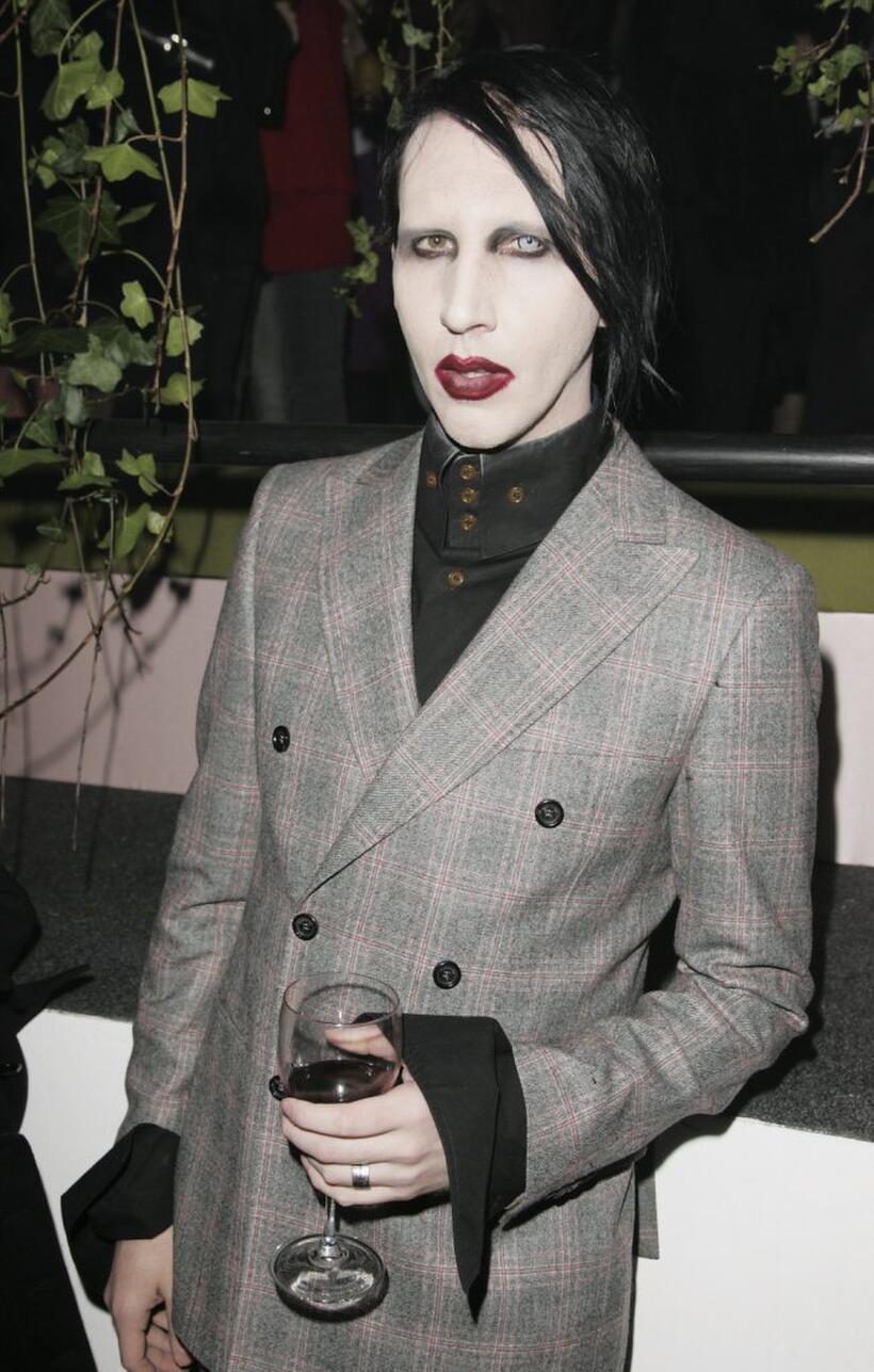 Marilyn Manson at the after party of ELLE Style Awards 2006.