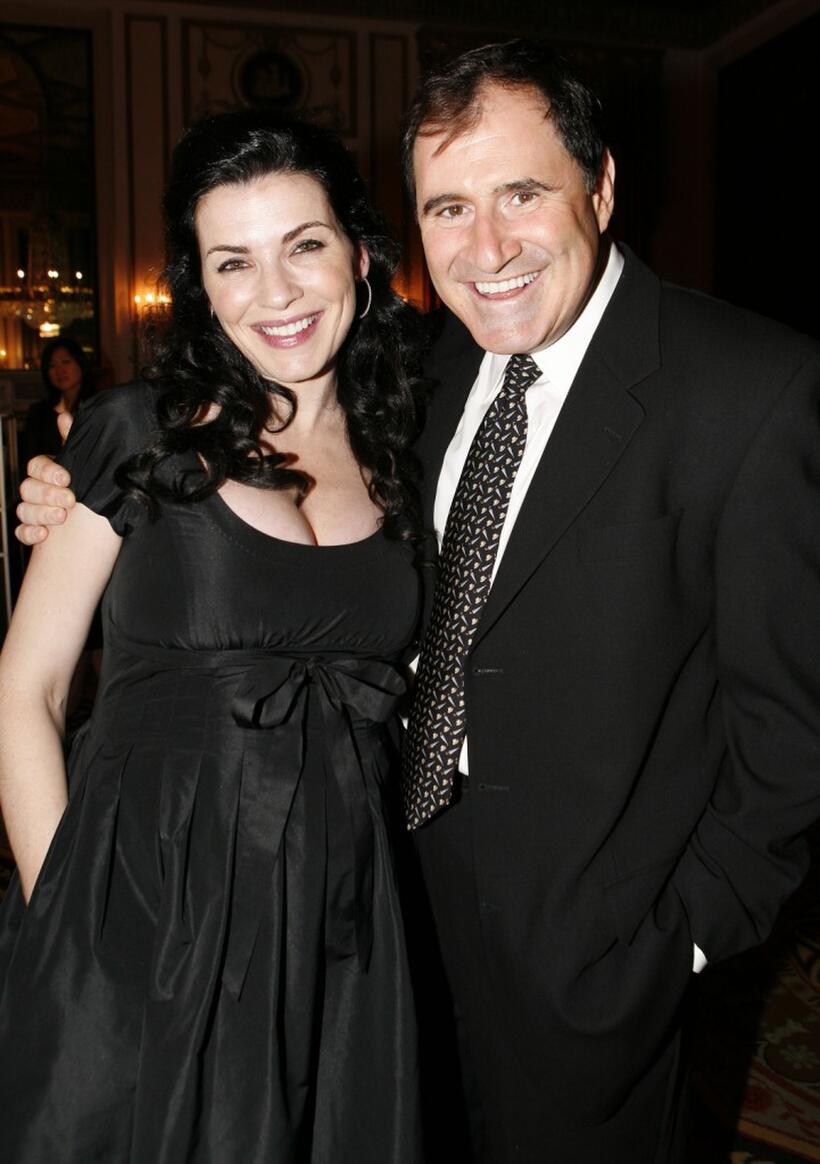 Julianna Margulies and Richard Kind at the Project A.L.S "Tomorrow Is Tonight" tenth anniversary celebration at the Waldorf Astoria.