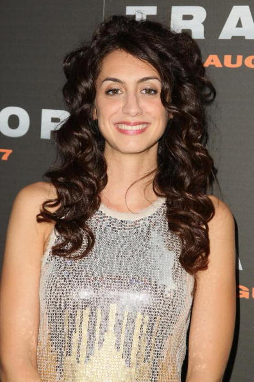 Mozhan Marno at the premiere of "Traitor."