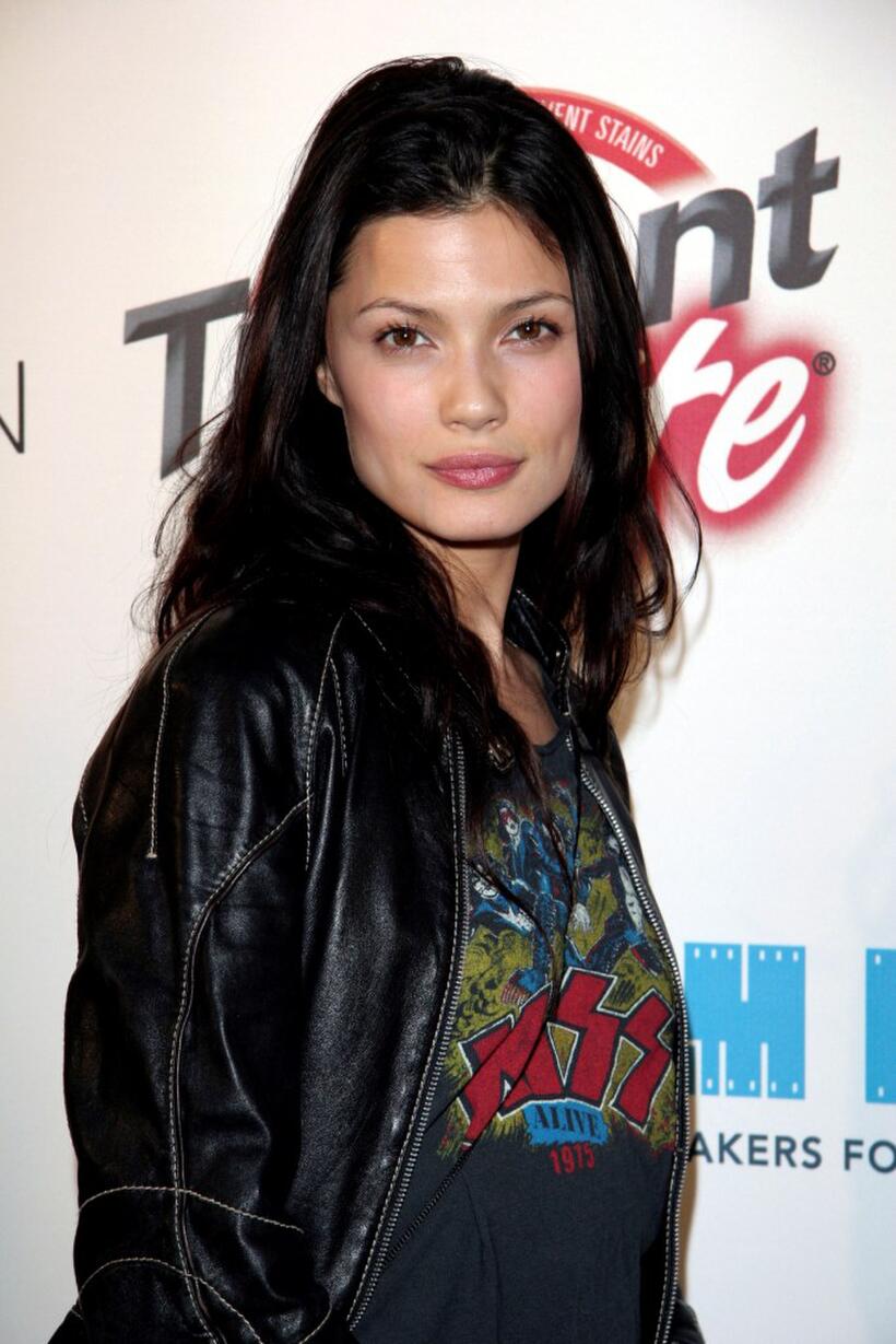 Natassia Malthe at the Trident White "Black and White party."