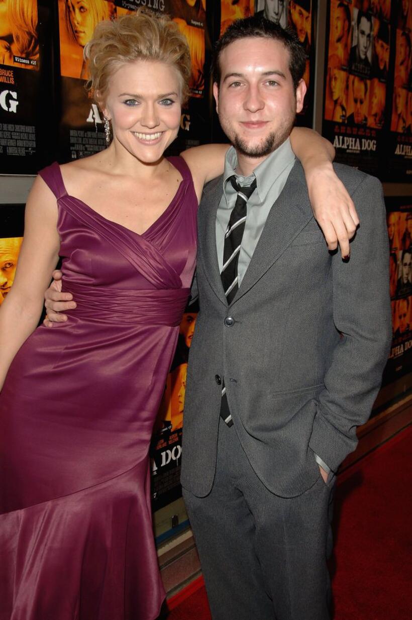 Dominique Swain and Christopher Marquette at the premiere of "Alpha Dog."