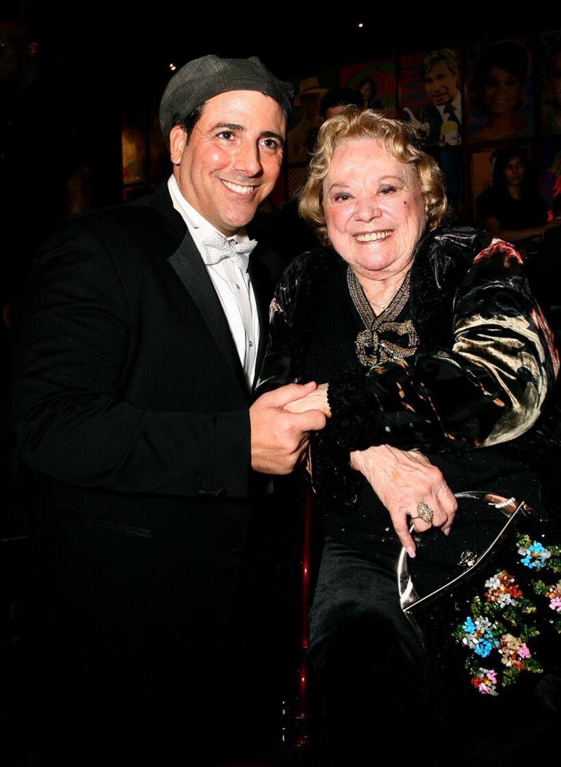 Rose Marie and Artist Nicolosi at the Stars for a Cause Charity Auction.