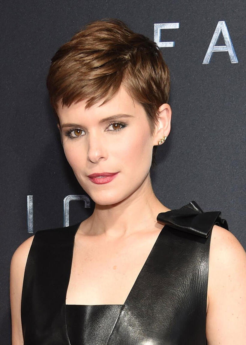 Kate Mara at the New York premiere of "Fantastic Four."