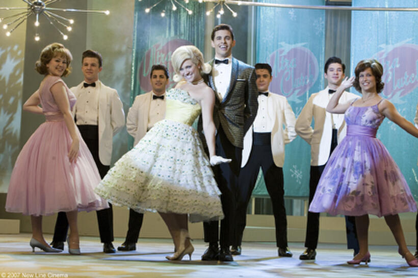 Brittany Snow and James Marsden in "Hairspray."