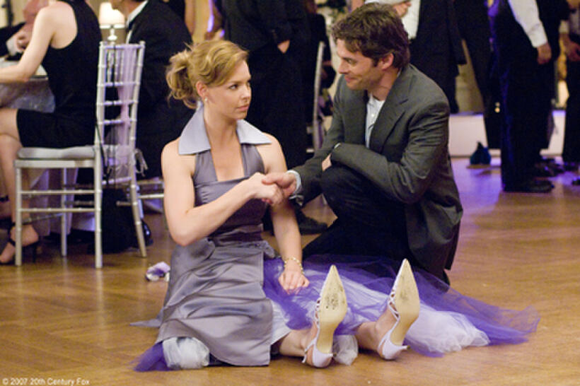 Katherine Heigl and James Marsden in "27 Dresses."