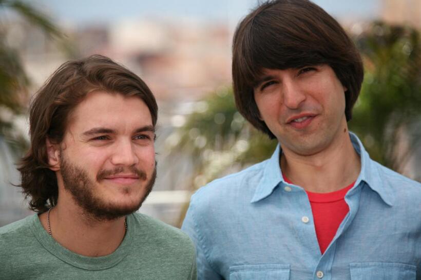 Emile Hirsch and Demetri Martin at the photocall of "Taking Woodstock" during the 62nd International Cannes Film Festival.