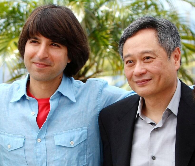 Demetri Martin and Ang Lee at the photocall of "Taking Woodstock" during the 62nd International Cannes Film Festival.