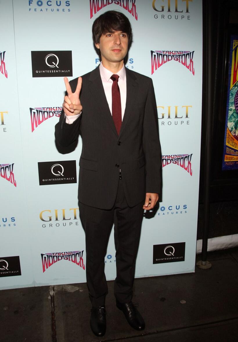 Demetri Martin at the premiere of "Taking Woodstock."