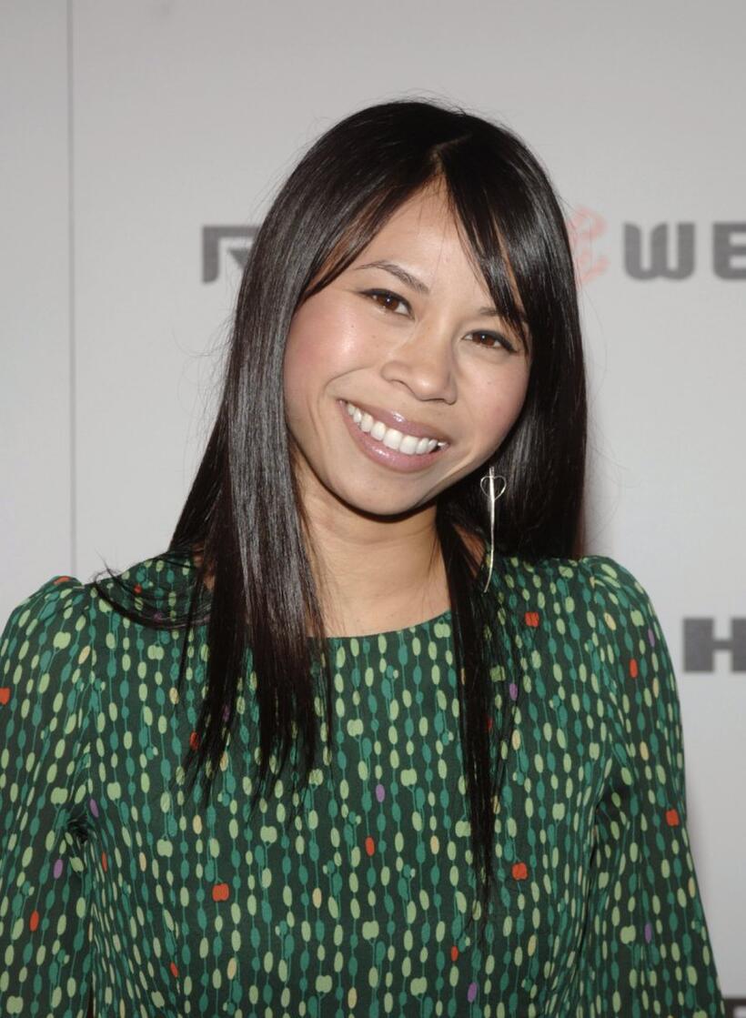 Camille Mana at the release party of "Kingdom Come."